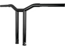 Dominator Straight Bar Handlebar Gloss Black - 14 x 1 1/4"