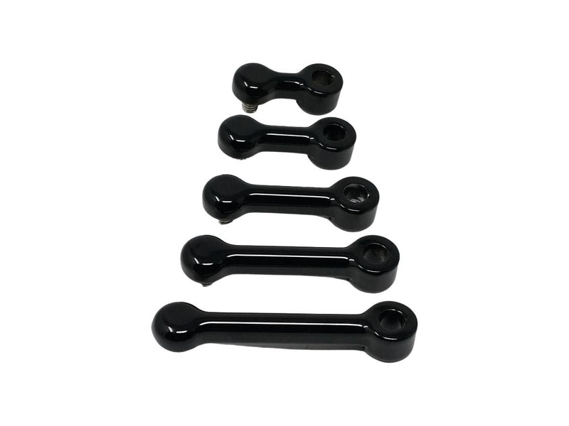 Billet Aluminum Tank Lift Kit Lift Softail Black Powder Coated - 2 Inch