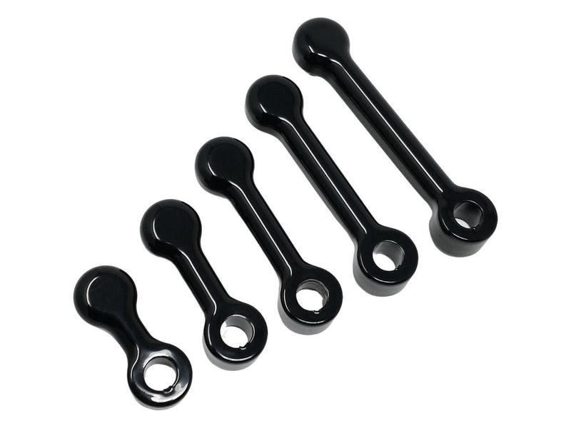 Billet Aluminum Tank Lift Kit Lift Touring Black Powder Coated - 3 Inch