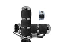Air Cushion Chrome Heated Grips TBW - 1 Inch