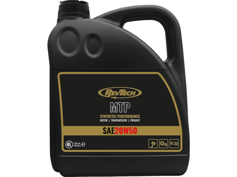 Synthetic Performance MTP Motorcycle Engine Oil SAE 20W50 4 X 4 Liter