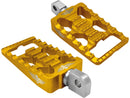 MX V1 Driver Mount Foot Pegs Gold Anodized