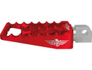 MX V1 Driver Mount Foot Pegs Red Anodized