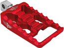 MX V1 Driver Mount Foot Pegs Red Anodized