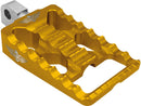 MX V1 Male Mount Foot Pegs Gold Anodized