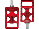 MX V1 Male Mount Foot Pegs Red Anodized