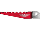 MX V1 Male Mount Foot Pegs Red Anodized