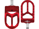 MX V2 Driver Mount Foot Pegs Red Anodized