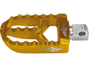 MX V2 Male Mount Foot Pegs Gold Anodized