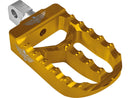 MX V2 Male Mount Foot Pegs Gold Anodized