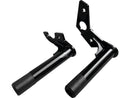 Club-Style Passenger Pegs Crash Bar Gloss Black