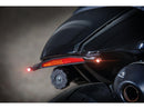 Sportster S Rear Turn Signal Bracket Without Turn Signals Black Powder Coated