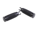 Racing Foot Pegs Black Powder Coated For 18-23 Softail