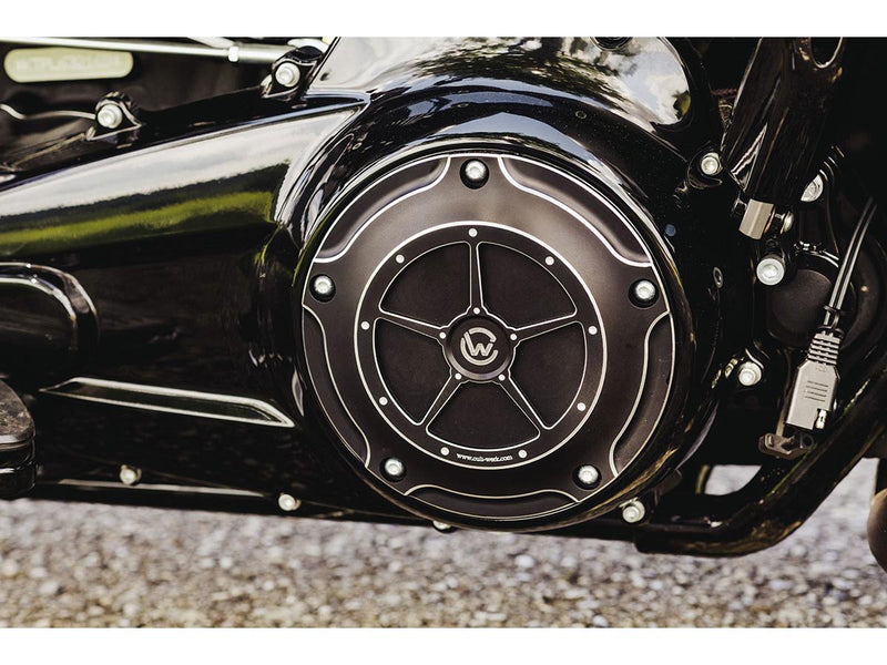 Derby Cover Black Anodized For 17-22 Touring