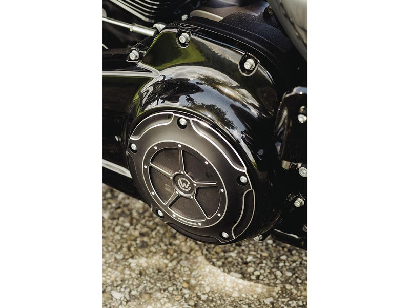 Derby Cover Black Anodized For 17-22 Touring