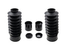 Fork Cover Kit Short Version 6 Pieces Fork Boots Black