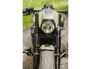 Indian Scout Shorty Front Turn Signal With Bracket Set Black Smoke LED