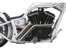Firestarter Exhaust System Without Heat Shield Polished Smooth End Cap Polished 2.5" For 04-16 Sportster