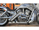 Firestarter Exhaust System Polished Smooth Heat Shield Polished Smooth End Cap Polished - 2.5 Inch
