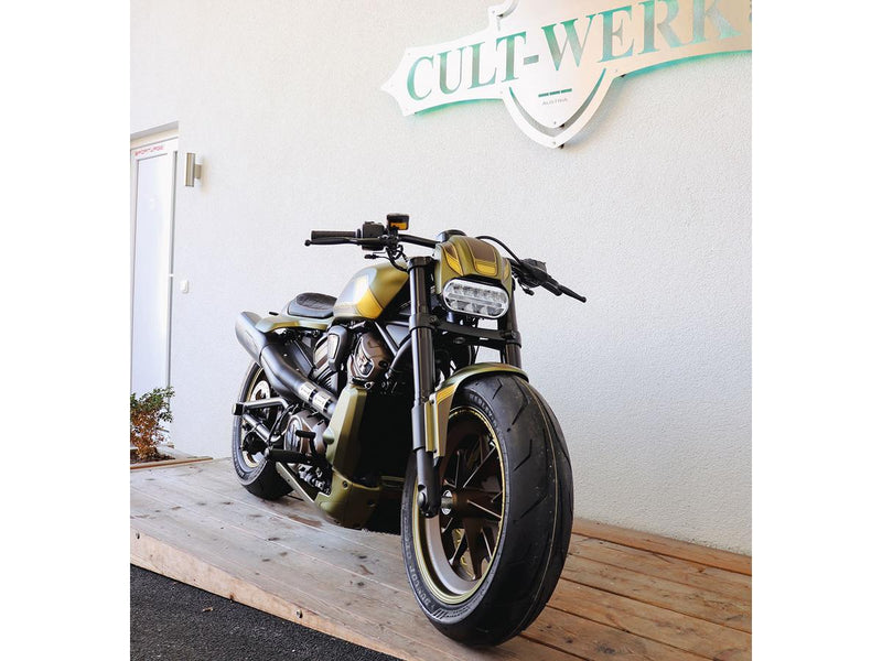 New Night Rod Style Headlamp Mask Ready To Paint ABS For 21-23 Sportster S RH1250S
