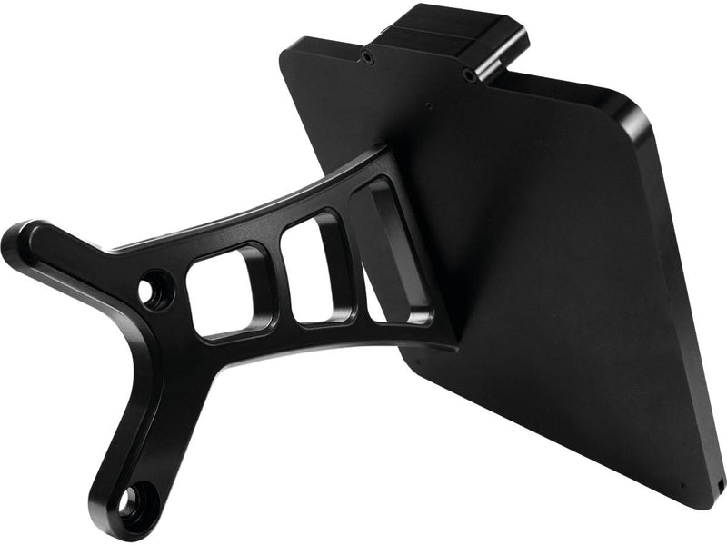 Side Mount License Plate Kit Italy Specification 177x177mm Black Anodized For 21-23 Sportster S RH1250S