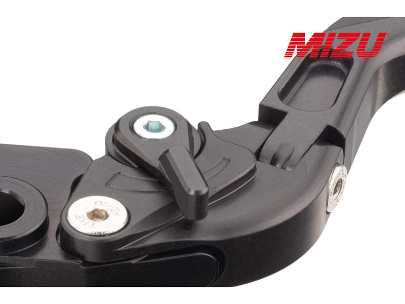 Adjustable & Foldable Replacement Clutch Lever Black Anodized