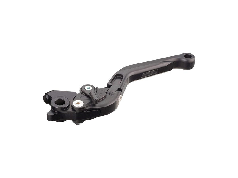 Adjustable & Foldable Replacement Clutch Lever Black Anodized