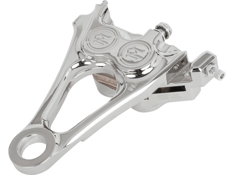 Integrated 125 x 4R Four Piston Rear Caliper Chrome