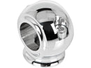 Old Style Straight Risers Chrome - 1 Inch