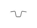 H300 Narrow Ape Hanger Handlebar Black Powder Coated Throttle By Wire - 1 Inch