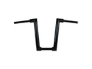 STR8UP Softail Handlebars Extra Tall 430mm Width Lower Tube Black Cable Clutch - 2" x 300mm