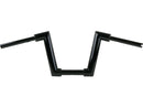 STR8UP Softail Handlebars Medium 280mm Width Lower Tube Black Cable Clutch - 2" x 300mm