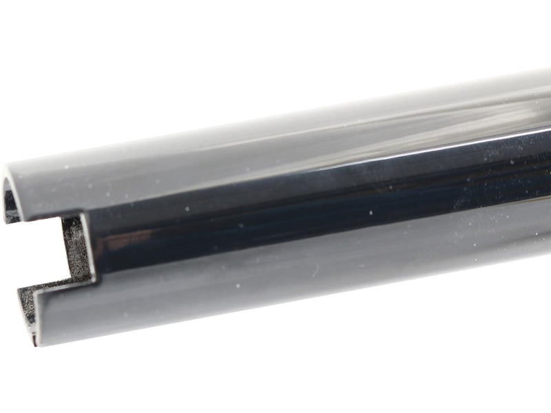 STR8UP Softail Handlebars Medium 280mm Width Lower Tube Black Cable Clutch - 2" x 300mm