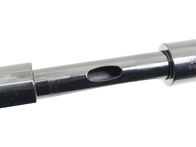 STR8UP Softail Handlebars Medium 280mm Width Lower Tube Black Cable Clutch - 2" x 300mm