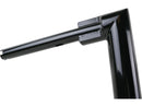 STR8UP Softail Handlebars Extra Tall 430mm Width Lower Tube Black Hydraulic Clutch - 2" x 300mm