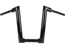 STR8UP Softail Handlebars Tall 380mm Width Lower Tube Black Hydraulic Clutch - 2" x 300mm
