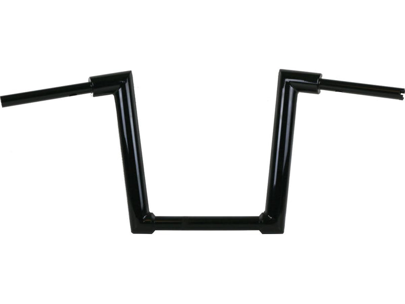 STR8UP Road Glide Handlebars Tall Black Powder Coated Cable Operated - 2" x 380mm
