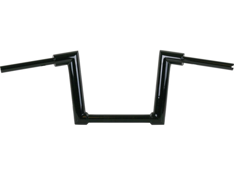 STR8UP Road Glide Handlebars Medium Black Powder Coated Cable Operated - 2" x 280mm