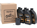High Performance 5 Liter SAE20W50 Engine Oil Change Kit Black Oil Filter