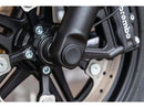Smooth Front Axle Cover Without Ricks Logo Black Satin