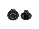Premium Front Axle Cover With Ricks Logo Black Satin