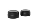 Smooth Rear Axle Cover Smooth Design Without Ricks Logo Black Powder Coated Satin