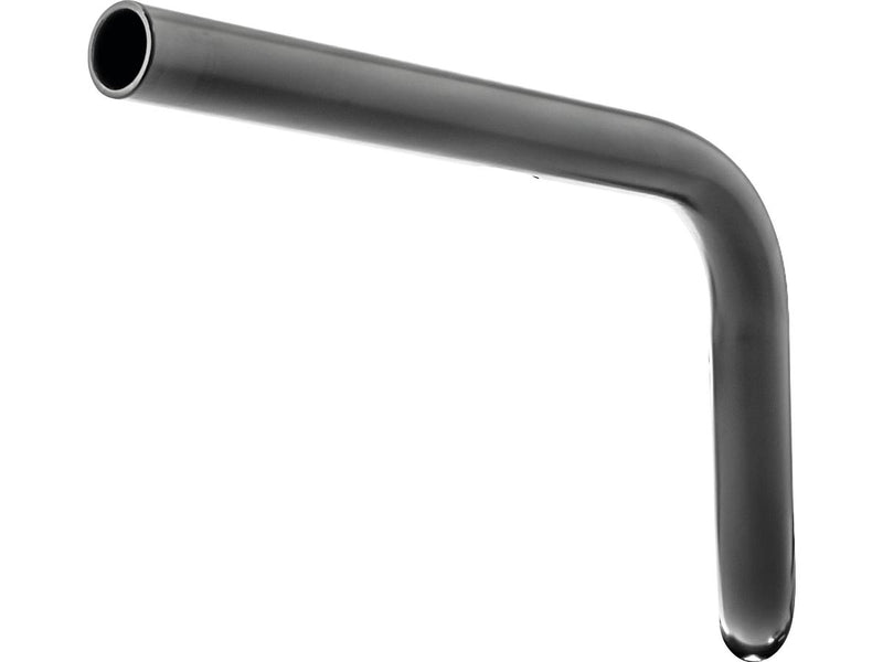 BMX Handlebar Black Powder Coated - 15 x 1 Inch