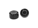 Premium Rear Axle Cover With Ricks Logo Black Powder Coated Satin For 22 Sportster Nightster