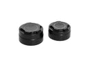 Premium Rear Axle Cover With Ricks Logo Black Powder Coated Satin For 22 Sportster Nightster