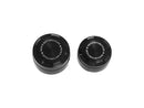 Premium Rear Axle Cover With Ricks Logo Black Powder Coated Satin For 22 Sportster Nightster