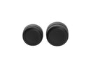 Smooth Rear Axle Cover Without Ricks Logo Black Powder Coated Satin