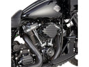 Finned Air Cleaner Black Anodized For 18-22 Softail