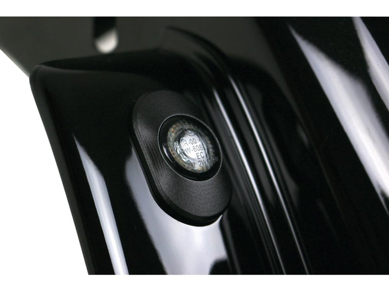 Sleek LED Turn Signal / Taillight / Brake Light Black Anodized Dark Smoke LED