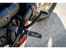 SP-S Rider Foot Pegs Black Cut Black Satin Black Cut Satin